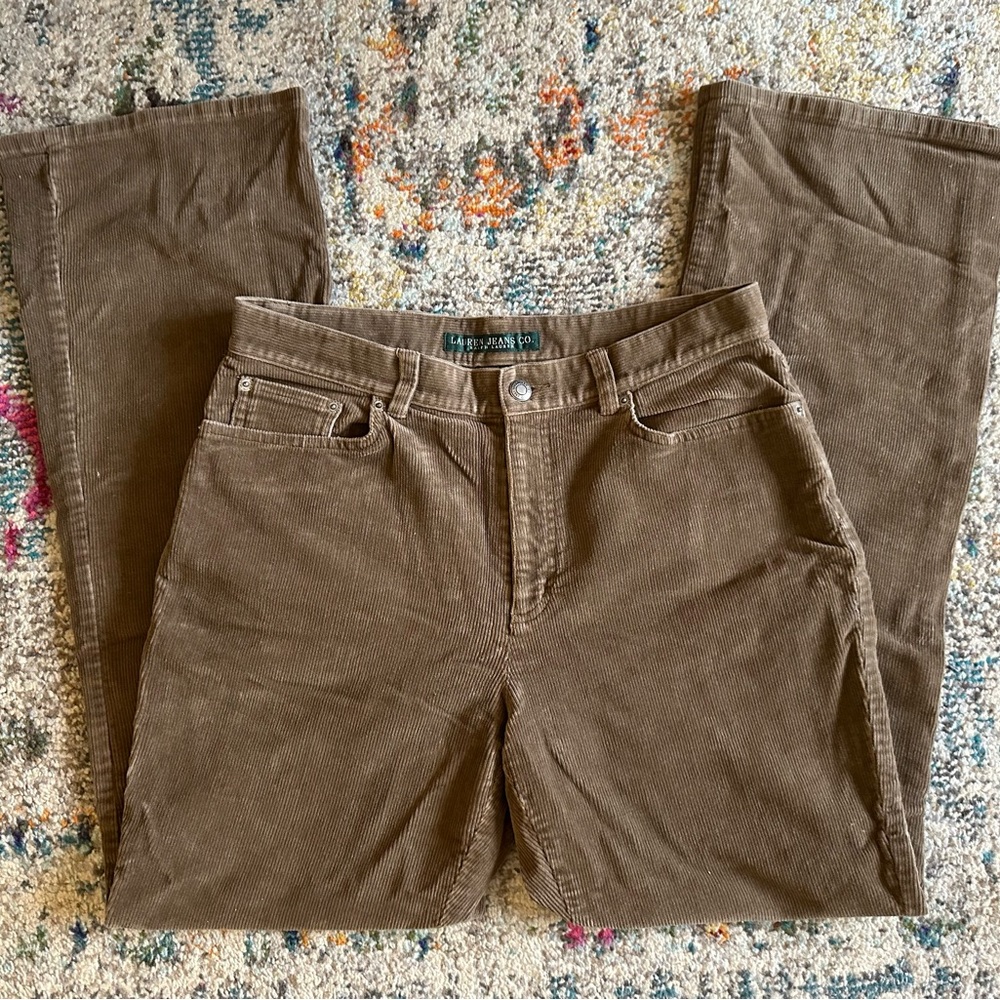 Ralph Lauren Tan Corduroy Pants